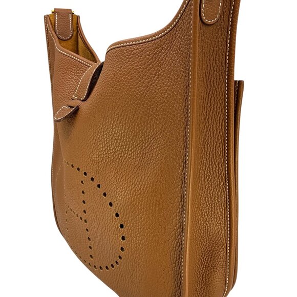 Hermes Evelyne III Taurillon Clemence GM Crossbody Bag - Picture 5 of 12